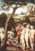 the judgment of paris CRANACH, Lucas the Elder